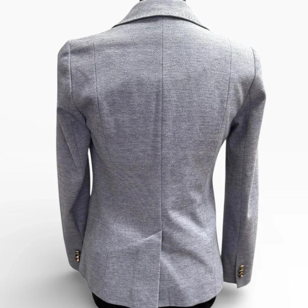 Talbots Light blue Women's Blazer Size 0 Petite - Picture 2 of 7